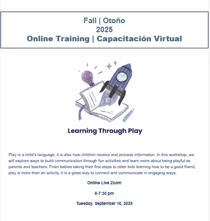ECCOE Training & Learning: Learning Through Play