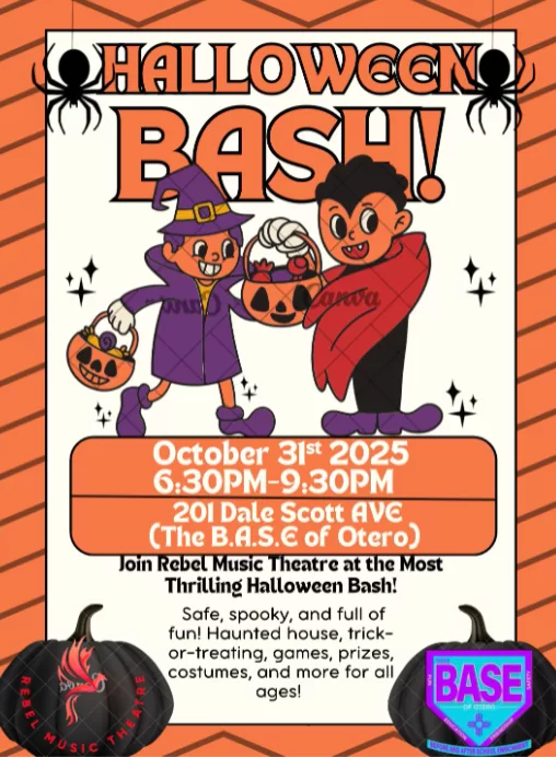 Rebel Music Theatre Presents: Halloween Bash