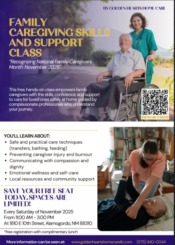 Family Caregiving Skills and Support Class