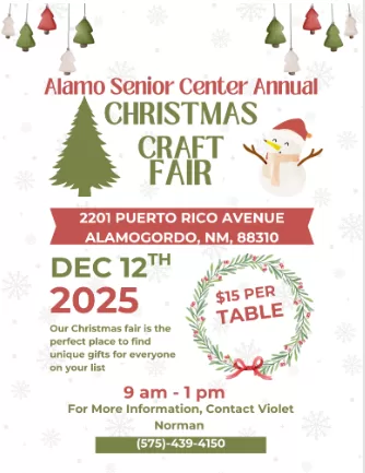 Alamo Senior Center Annual Craft Fair