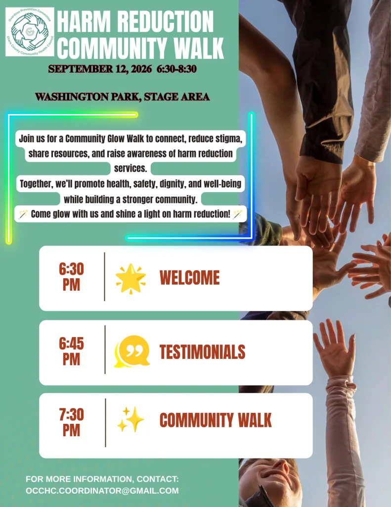 Harm Reduction Community Walk