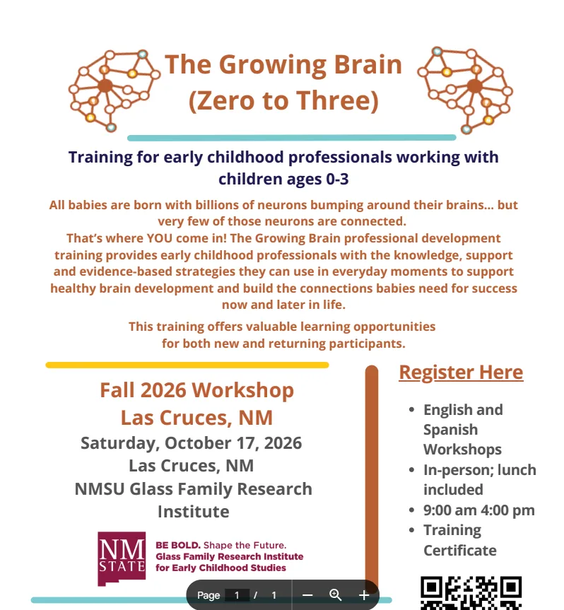The Growing Brain (Zero to Three)