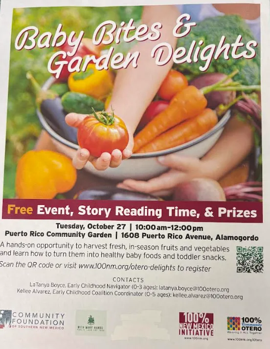 Baby Bites, Garden Delights (0-5 yrs )