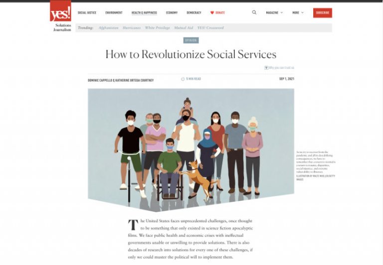 How to Revolutionize Social Services