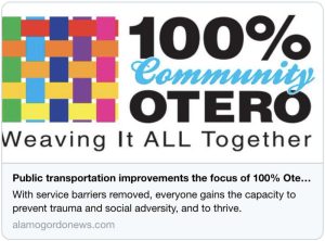 Public transportation improvements the focus of 100% Otero committee