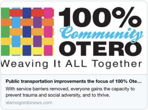 Public transportation improvements the focus of 100% Otero committee