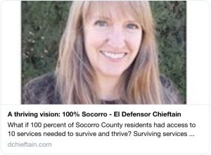 A thriving vision: 100% Socorro