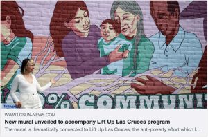 New Mural Unveiled to Accompany Lift Up Las Cruces Program