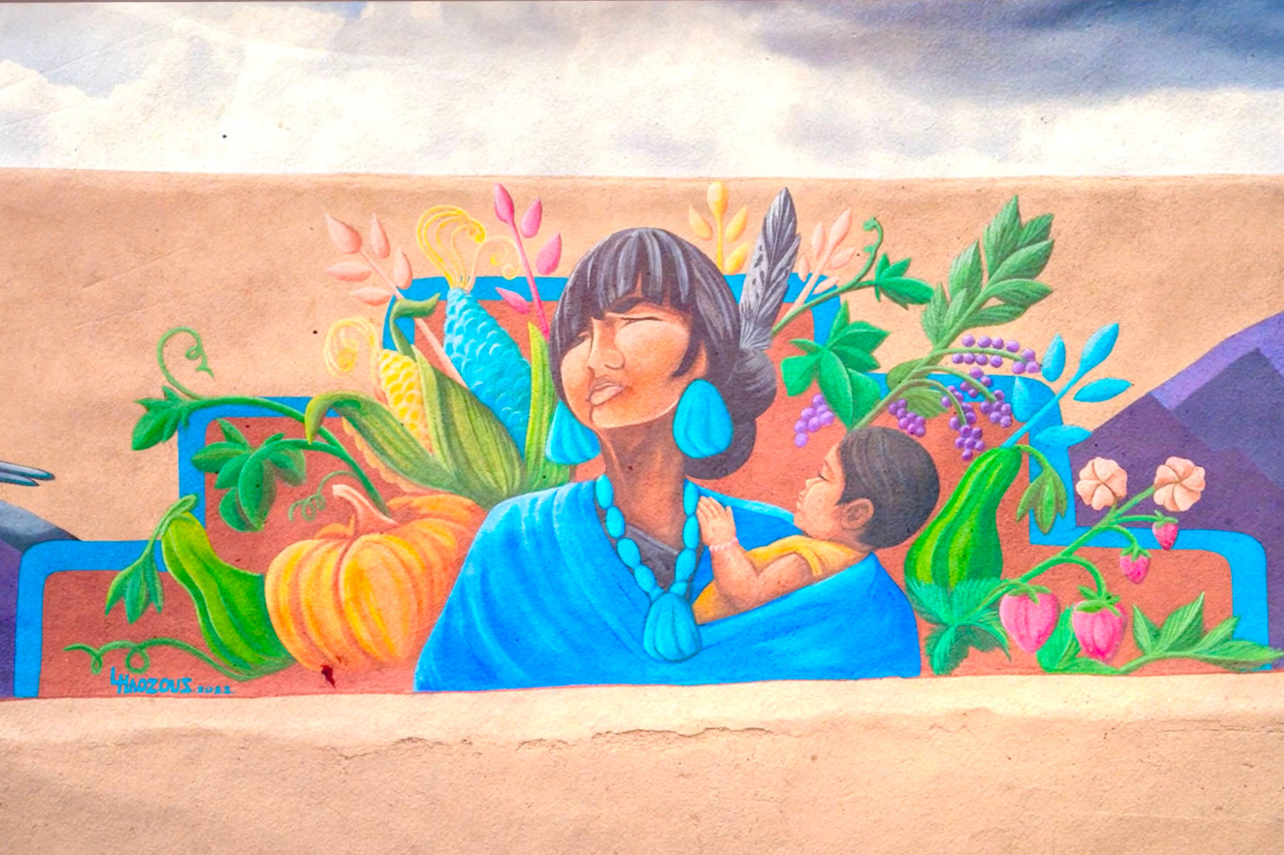 100% Taos Mural Celebrates a Community