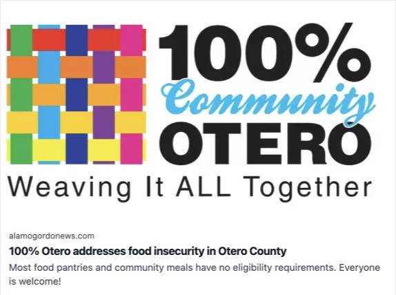 100% Otero addresses food insecurity in Otero County