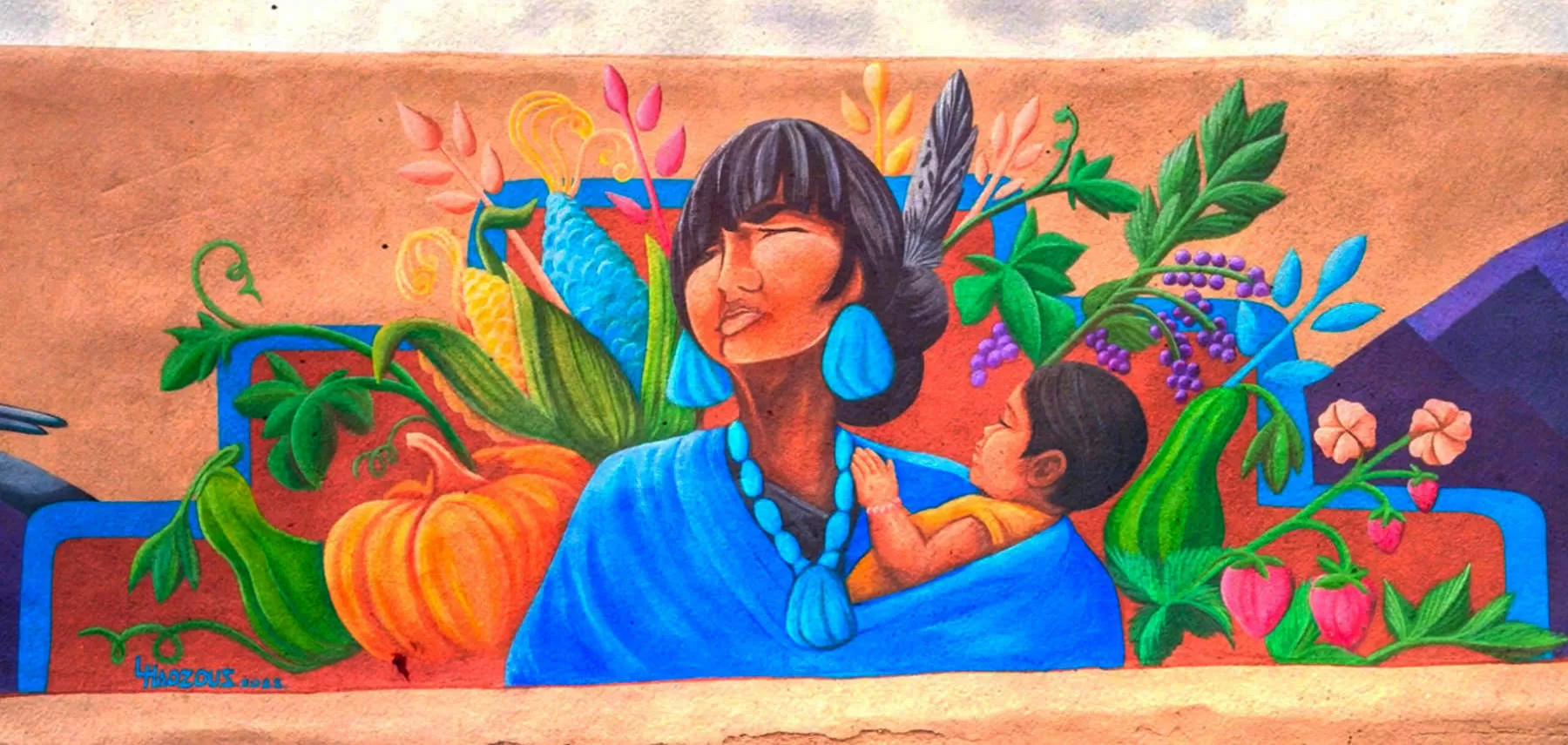 Taos Mural