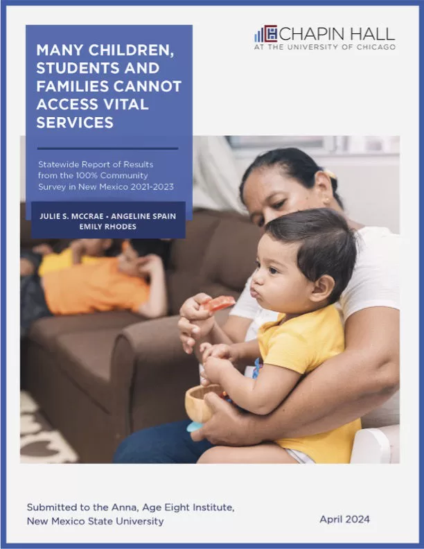 Results from the 100% New Mexico Initiative The New Mexico State University’s Anna, Age Eight Institute launched the 100% New Mexico Initiative to reduce long-standing patterns of adverse childhood experiences and poorer health and educational outcomes among children and families in New Mexico. Download PDF